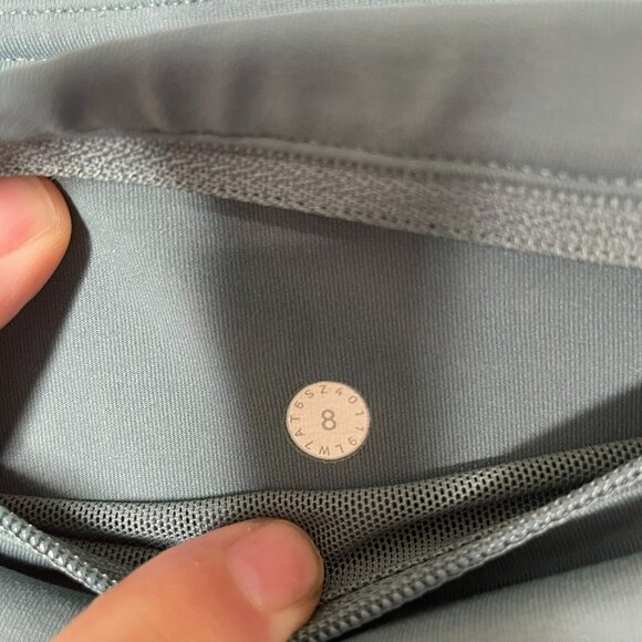 Lululemon Azurite Mint Tint Multi Mystic Green Run Times II Shorts 4" Inseam - Picture 6 of 9